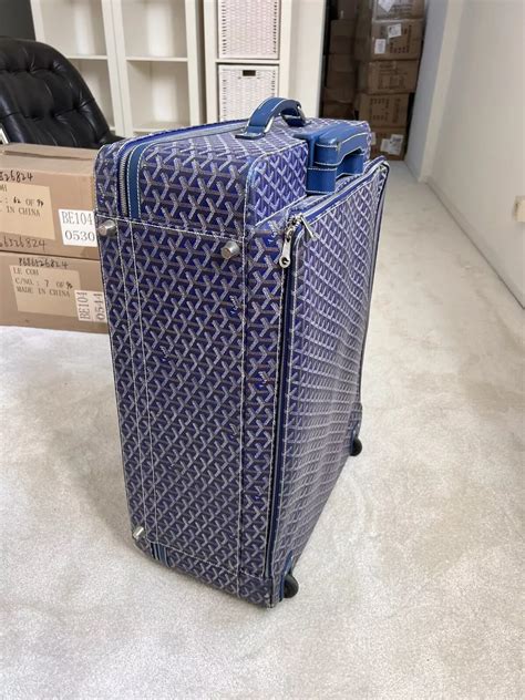 dak goyard suitcase|goyard luggage.